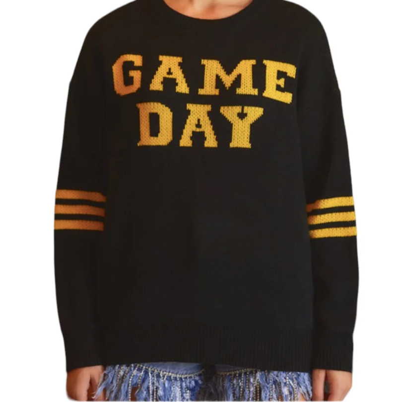 Gold Louisiana Game Day Fringe T-Shirt *FINAL SALE* – Shop Style